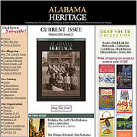 Alabama Heritage website
