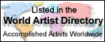 Listed in the World Artist Directory